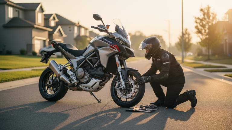 How do I keep my motorcycle running smoothly