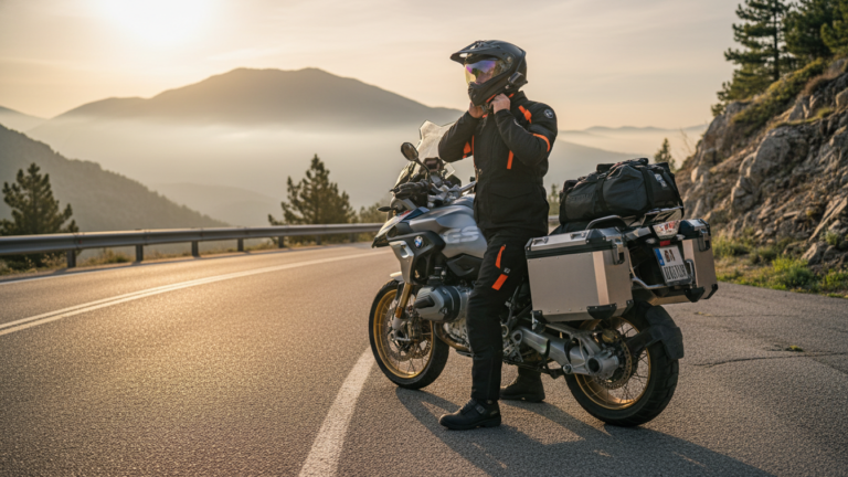 How do I prepare my motorcycle for long rides