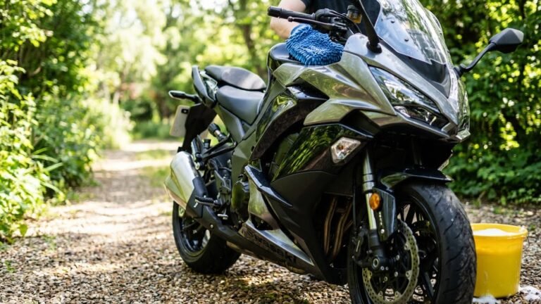 How often should you wash a motorcycle
