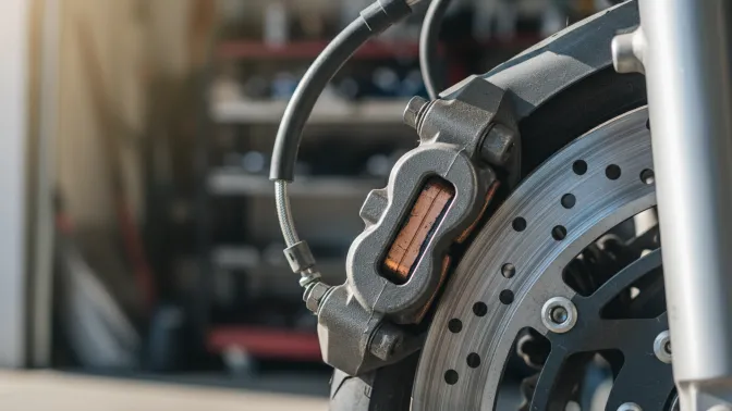 How to Locate Motorcycle Brake Pads