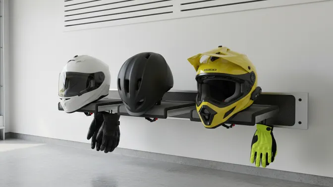 Organizing Helmet Storage