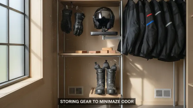 Storing Gear to Minimize Odor