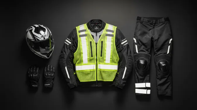 Types of Reflective Motorcycle Gear