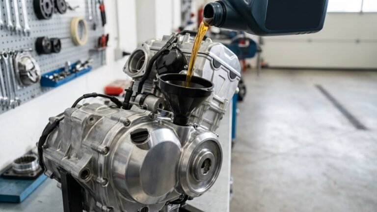 What is the most important motorcycle maintenance task