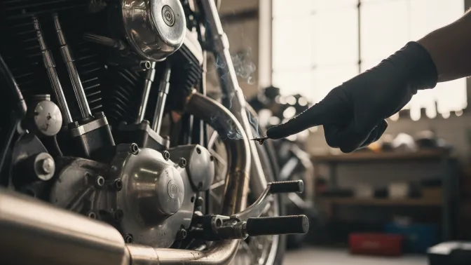 Why Checking for Motorcycle Oil Leaks Is Essential