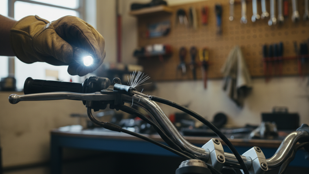 How to Inspect Motorcycle Cables Before Maintenance