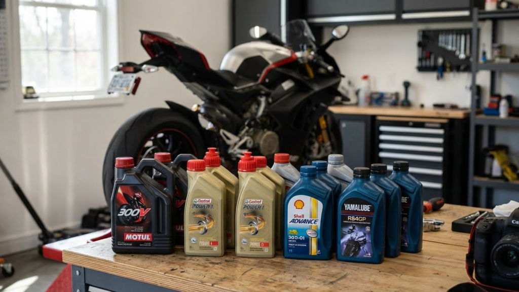 Best Engine Oil Options for Motorcycles