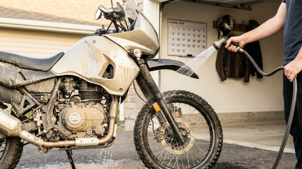 Recommended Motorcycle Washing Frequency