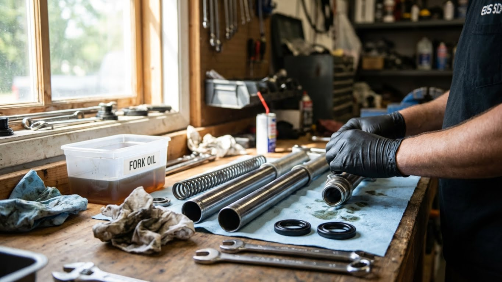 Type of Motorcycle and Suspension System