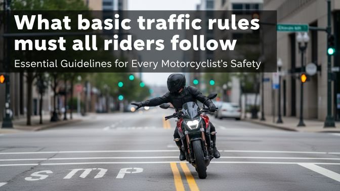 What Basic Traffic Rules Must All Riders Follow? Essential Road Safety Guidelines for Every Rider What basic traffic rules must all riders follow