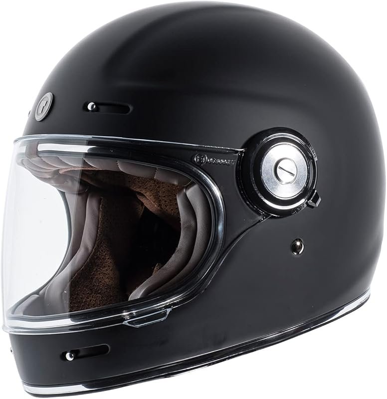 TORC T1/Newport Fiberglass Full Face Helmet – DOT & ECE Approved Retro