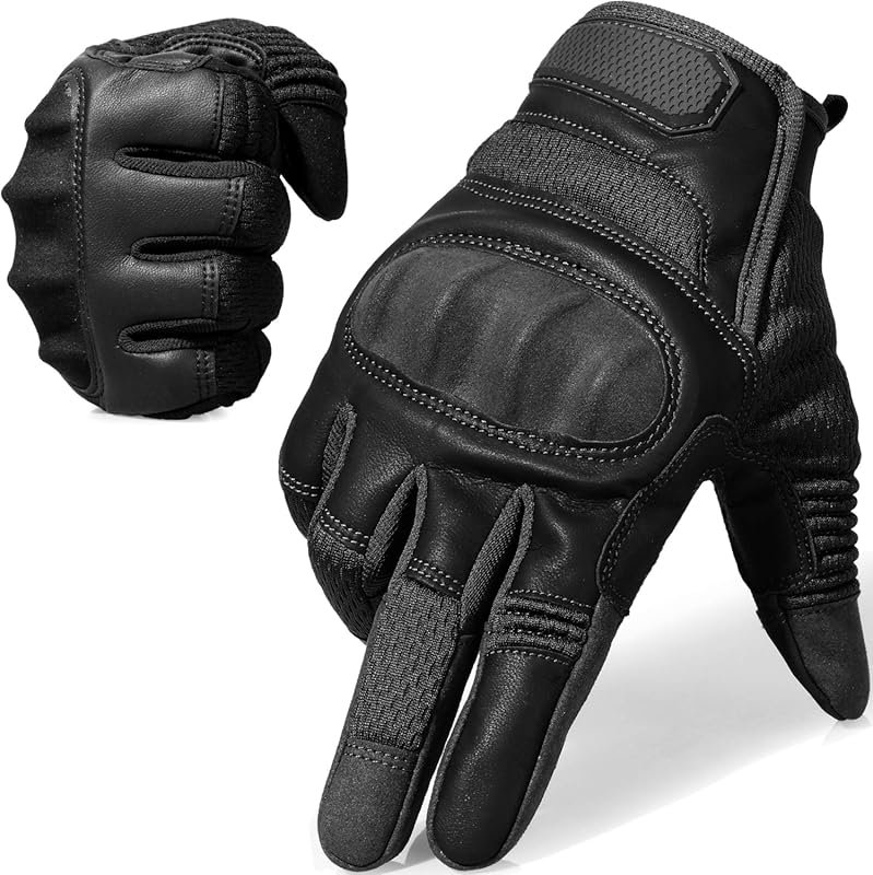 AXBXCX Durable Motorcycle Gloves for Men with Ultimate Protection and 