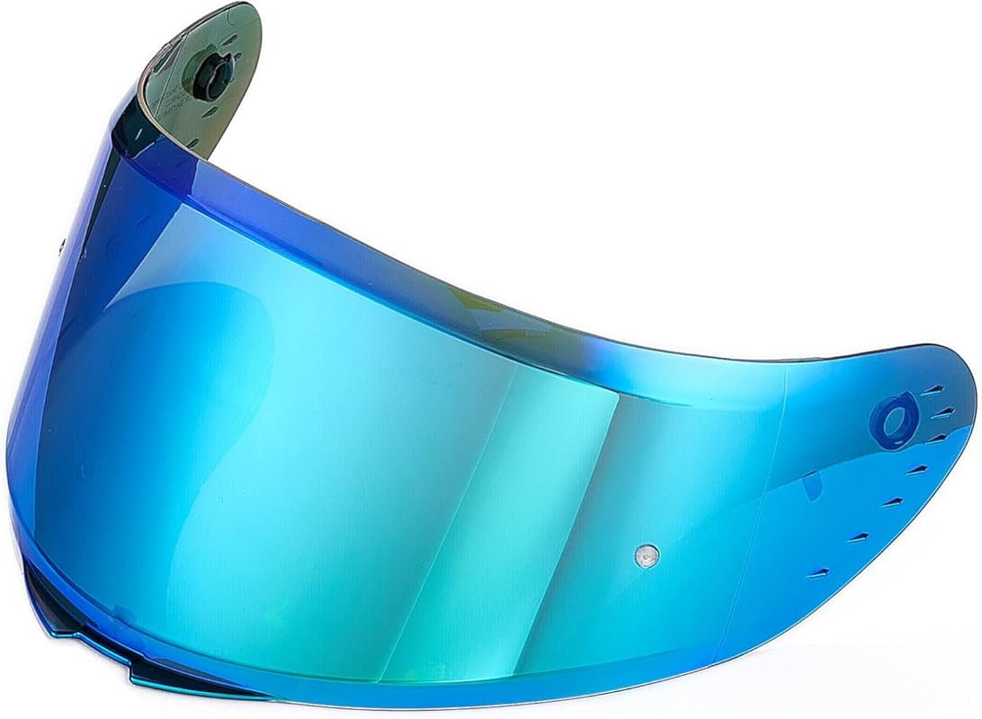 ILM Replacement Tinted Blue Visor for Full Face Motorcycle Helmet Mode