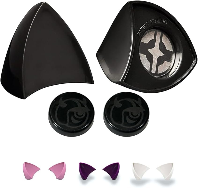 Helmet Flair MagNeatOhz Pink Cat Ears, Magnetic and Interchangeable fo