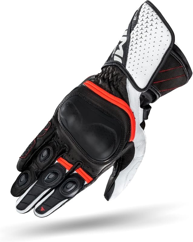 SHIMA ST-3 Touchscreen Summer Leather Motorcycle Gloves with Protector