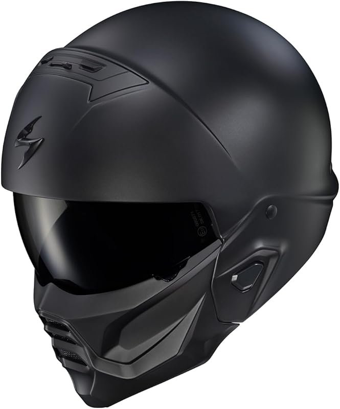 ScorpionEXO Covert 2 Open Face Motorcycle Helmet with Bluetooth Ready 