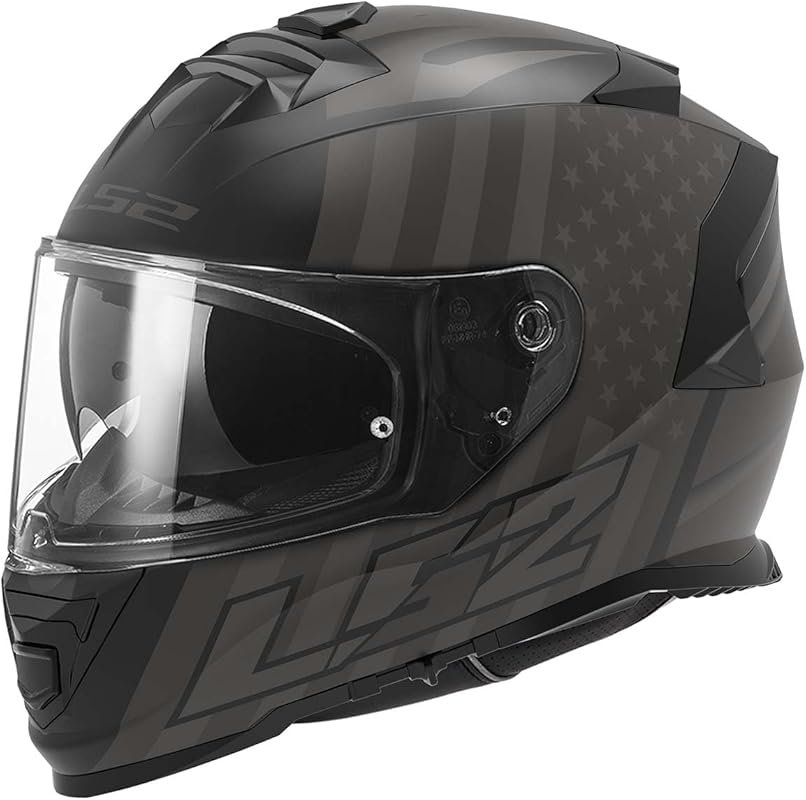 LS2 Full Face Assault Motorcycle Helmet with Advanced Protection and A