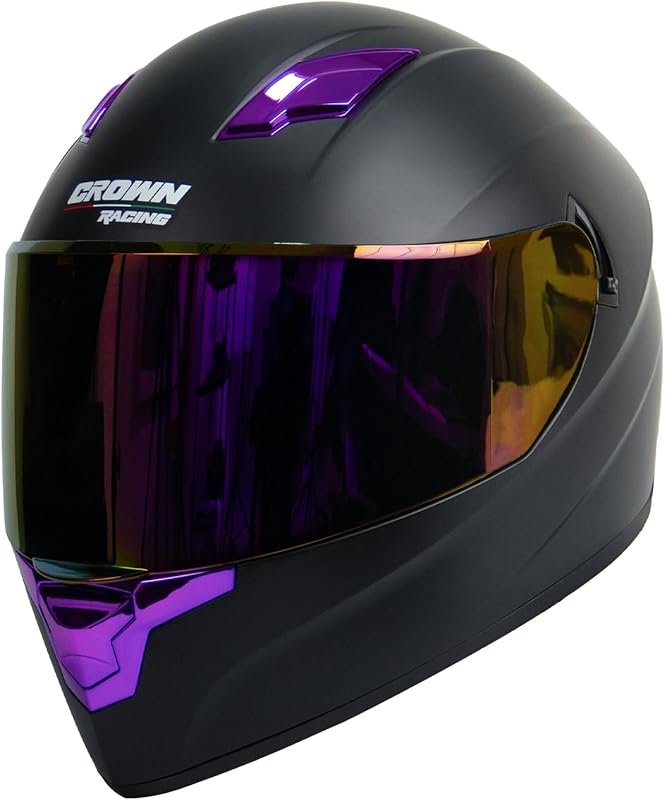 Full Face Motorcycle Helmet for Adults, DOT Approved Street Bike Helme