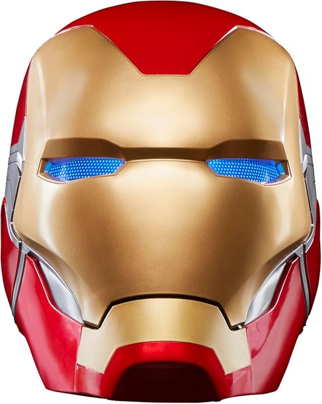 Marvel Legends Iron Man Premium Electronic Helmet with Light FX, Aveng