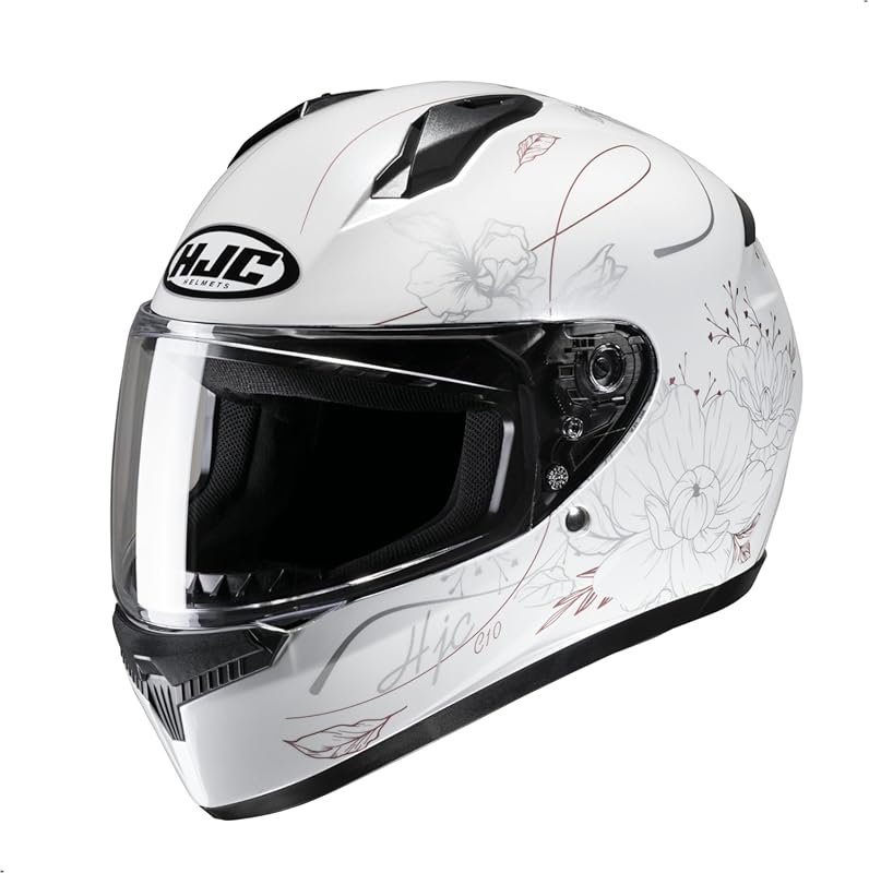 HJC C10 Epik Full Face Motorcycle Helmet with HJ-34P Pinlock Shield, D