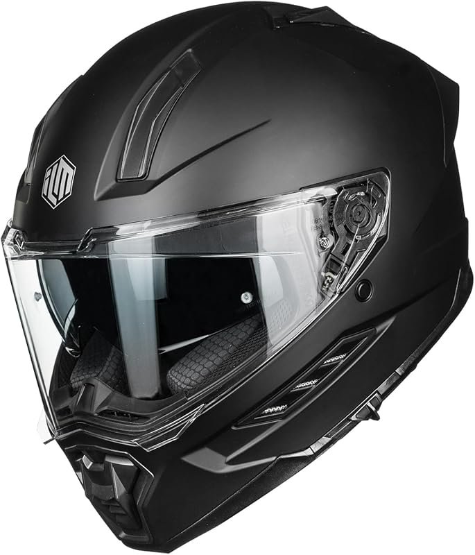 ILM Full Face Motorcycle Helmet for Men and Women with Dual Visor and 