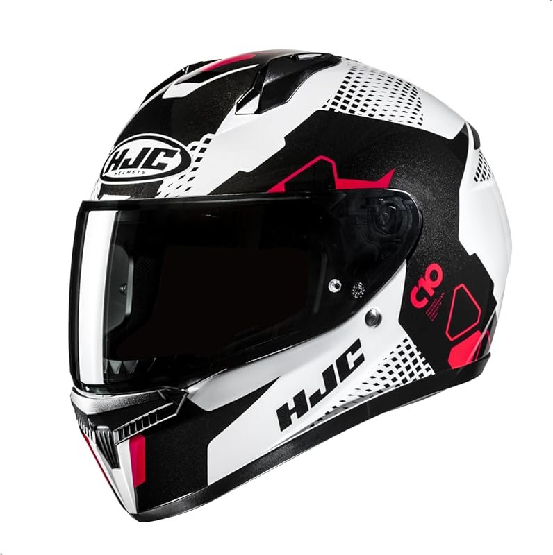 HJC C10 Aspa Full Face Motorcycle Helmet with HJ-34P Pinlock Shield, D