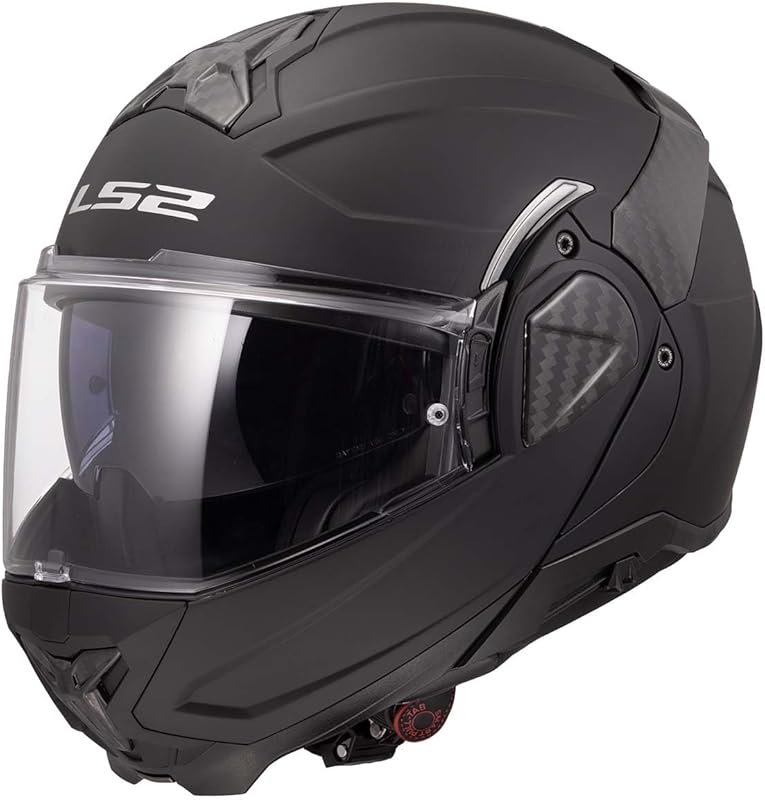 LS2 Advant II Modular Motorcycle Helmet with SunShield, Gloss Jeans Gr