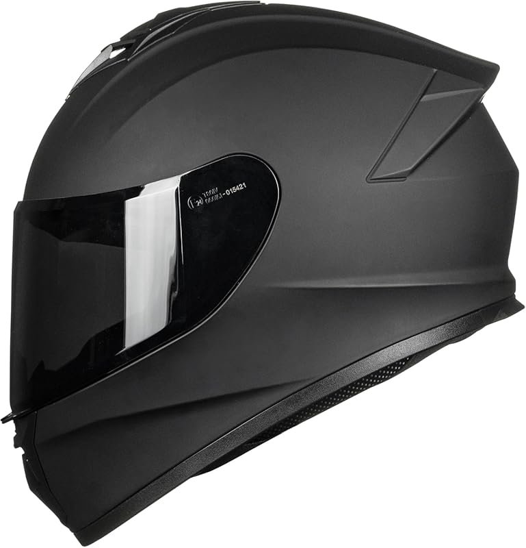 Lightweight Full Face Motorcycle Helmet for Men and Women with Extra C