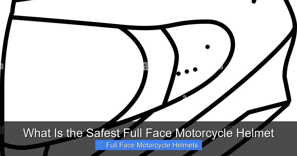 What Is the Safest Full Face Motorcycle Helmet